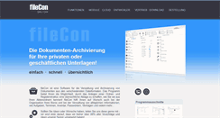 Desktop Screenshot of filecon.de